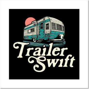 Trailer Swift Funny Redneck Pop Singer Joke Satire Posters and Art